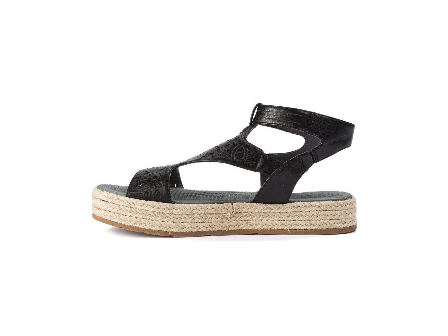 Bare Traps Women's Bernedette Open Toe Casual Platform Sandals Black Size 8.5 M