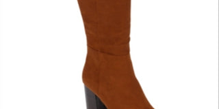 Kenneth Cole Reaction Women's Corie Lace Boot Brown Size 6.5 M