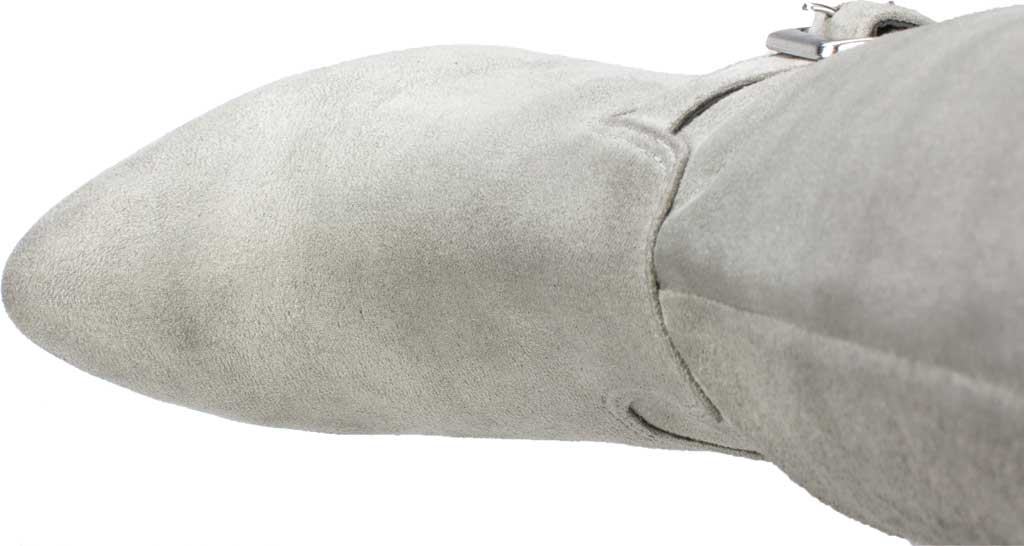 Rialto Women's Cahoon Buckle Dress Boots Light Grey Size 6.5 M