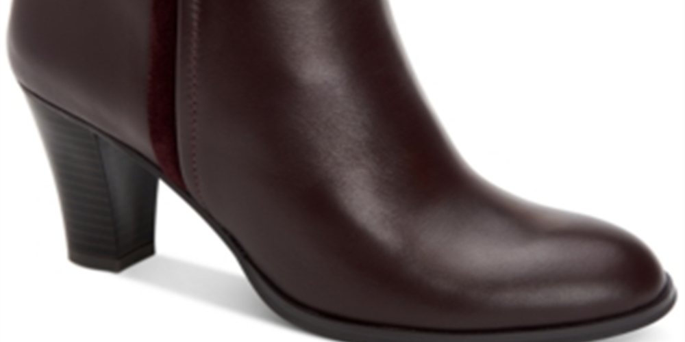 Giani Bernini Women's Bellee Closed Toe Ankle Fashion Boots Red Size 11 M