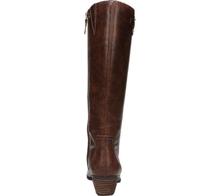 Dr. Scholls Women's Brilliance Knee High Boot in Whiskey Brown Size 6.5 M