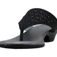 Karen Scott Women's Elda Sandals  Black Size 8.5 M