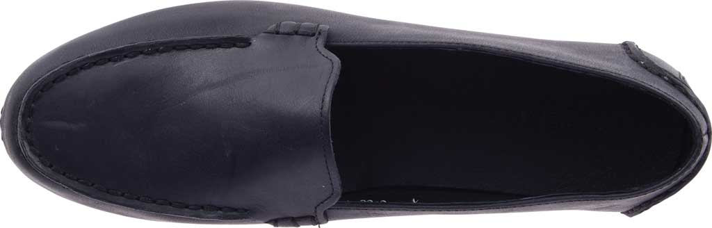 Sperry Women's Bayview Penny Loafers Leather Slip O  Black Size 5.5 M
