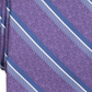 Perry Ellis Portfolio Men's Dena Striped Professional Neck Tie  Purple One Size