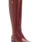 INC International Concepts Women's Fawne Riding Leather Boots Red Size 6.5 M