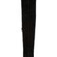Material Girl Women's Webby Over-The-Knee Bo Black Smooth Size 8.5M