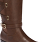 Thalia Sodi Women's Veronika Faux Leather Riding Boots  Brown Size 12 M