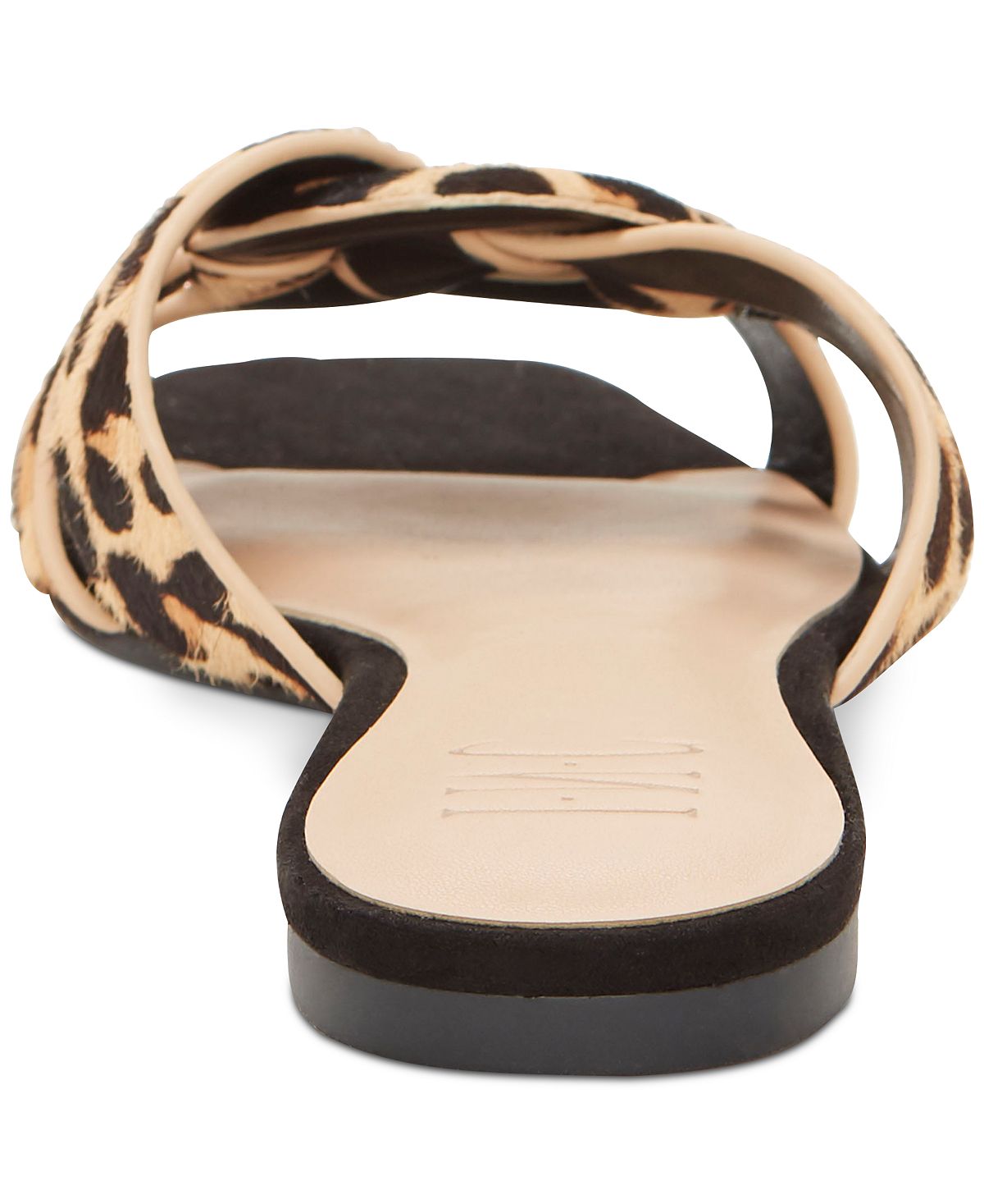 INC International Concepts Women's GARGI Leather Open Toe Brown Size 6.5 M