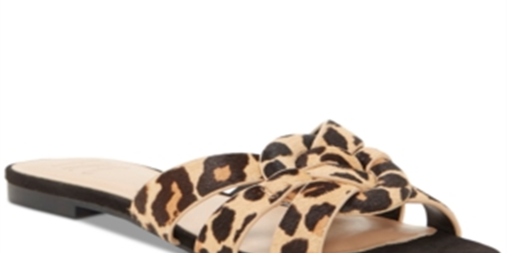 INC International Concepts Women's GARGI Leather Open Toe Brown Size 6.5 M