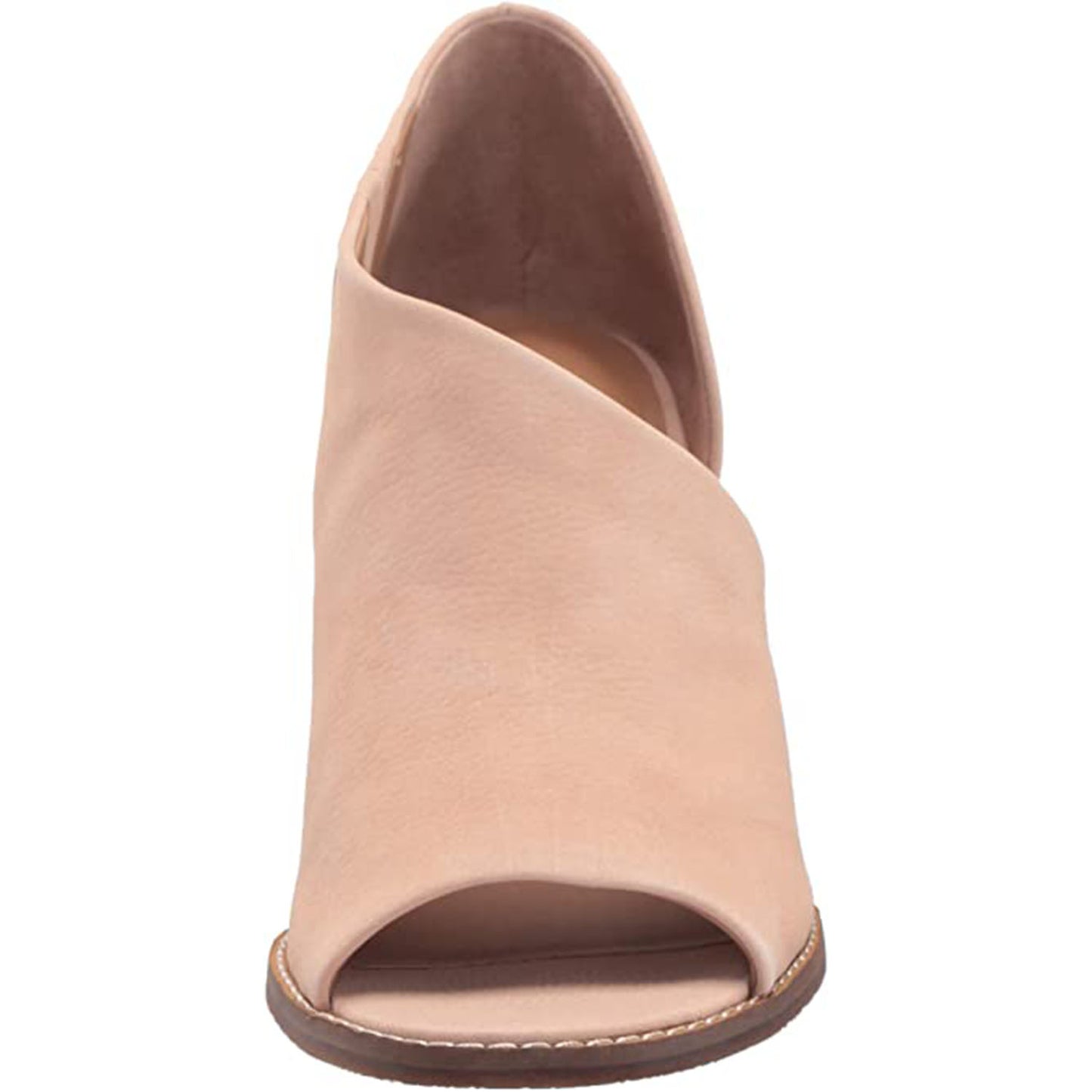 Lucky Brand Women's Casual Cutout Leather Wedge Bootie Brown Size 7 M