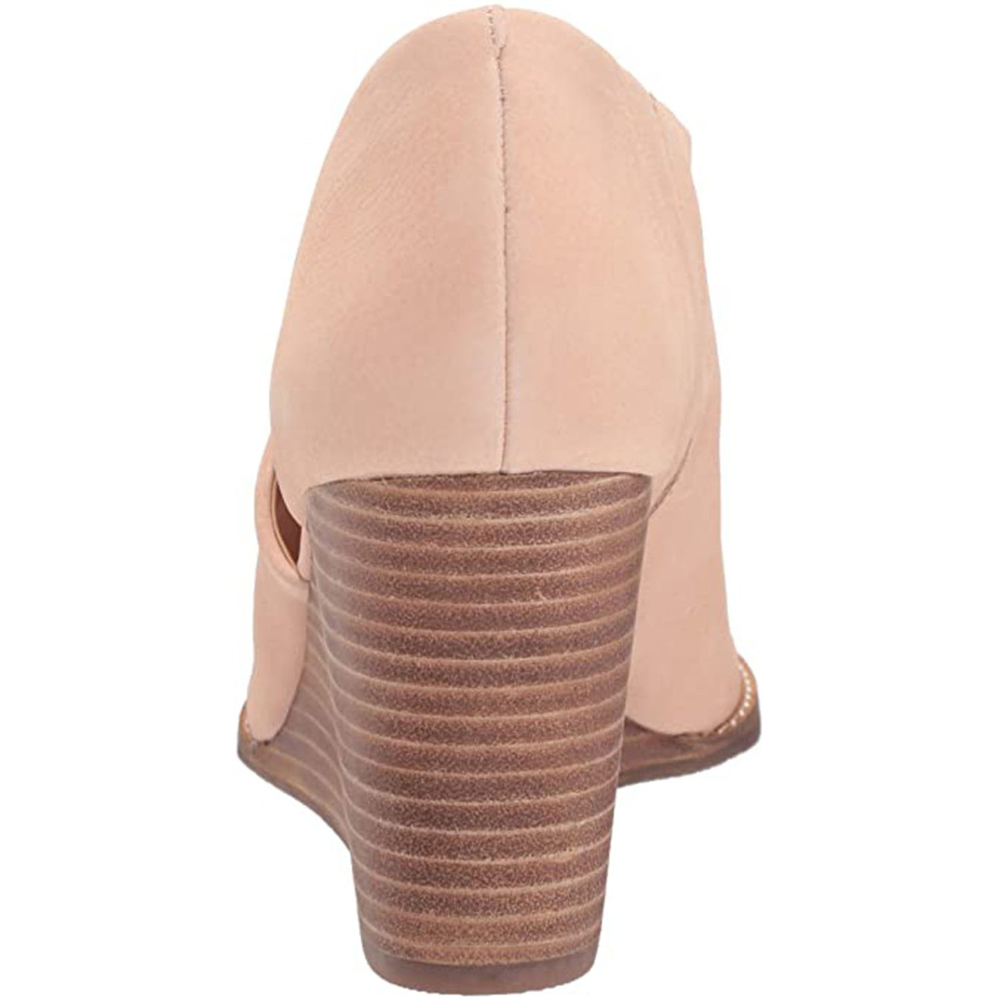 Lucky Brand Women's Casual Cutout Leather Wedge Bootie Brown Size 7 M