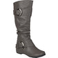 Journee Collection Women's Paris Gray Size 6 M