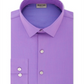 Kenneth Cole Reaction Men's All Day Flex Performance Stretch Solid Dress Shirt Thistle Purple Size 15X34-35
