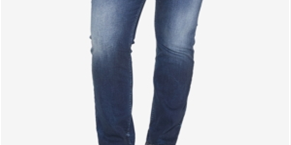 Silver Jeans Co. Women's Plus Size Elyse Stretch Straight Jeans Blue Size 16x32