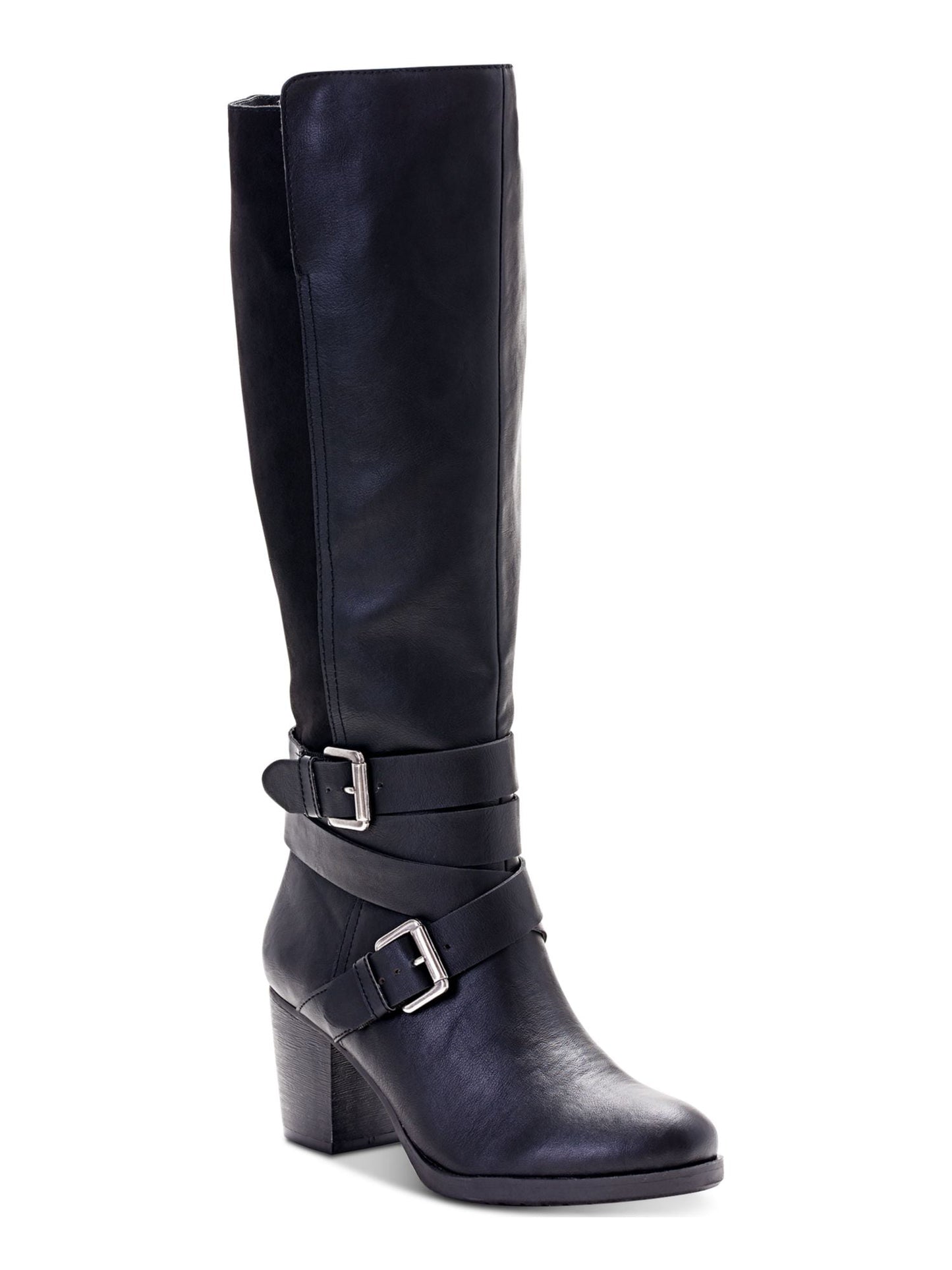 Style & Co Women's Jomaris Closed Toe Knee High Fashion Shoes Black Size 10.5 M