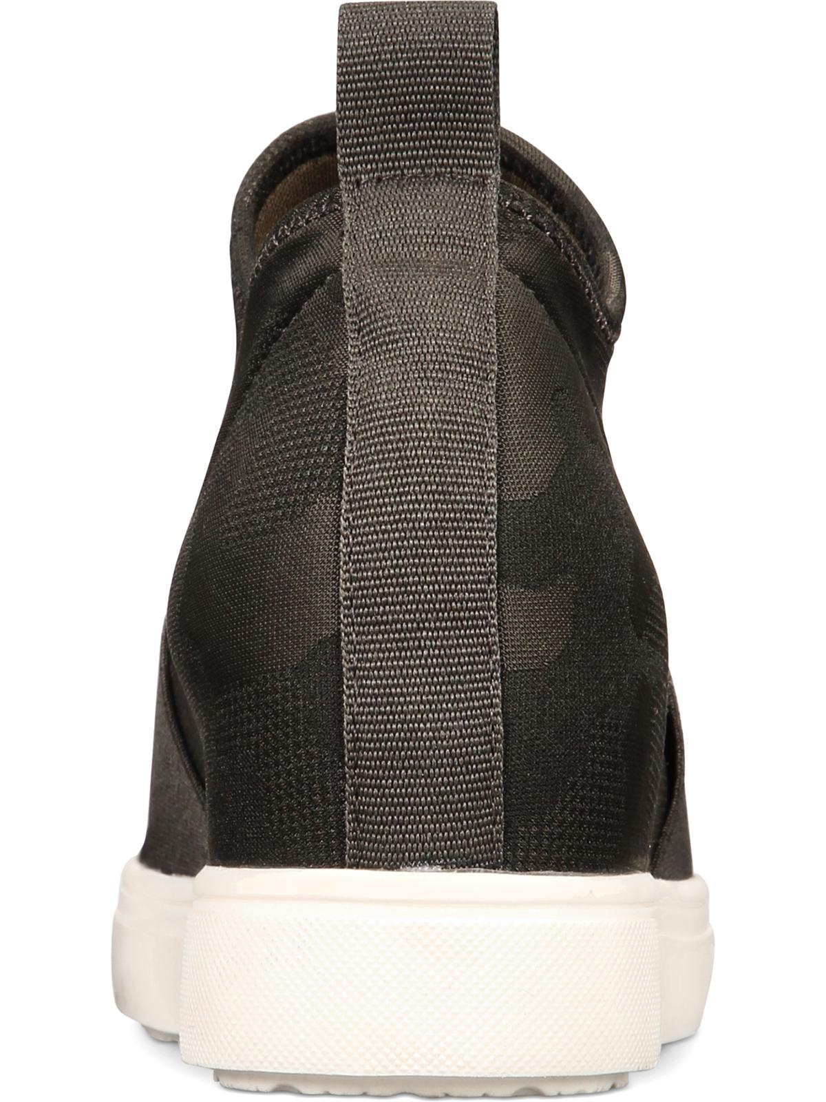 Material Girl Women's Camouflage Cushioned Lug Sole Quila Round Toe Platform Slip on Athletic Sneakers Green Size 8 M