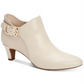 Alfani Women's Step 'N Flex Valmontt Booties Shoes White Size 7 M