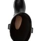 INC International Concepts Women's Fawne Leather Closed Toe Over Knee Riding Black Size 10M