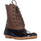 Sporto Women's Ariel Faux Leather Ankle Rain Boots  Brown Size 6 M