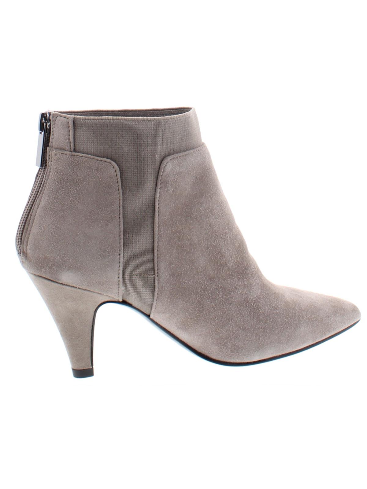 Bandolino Women's Bari Suede Pointed Toe Booties Brown Size 8.5 M