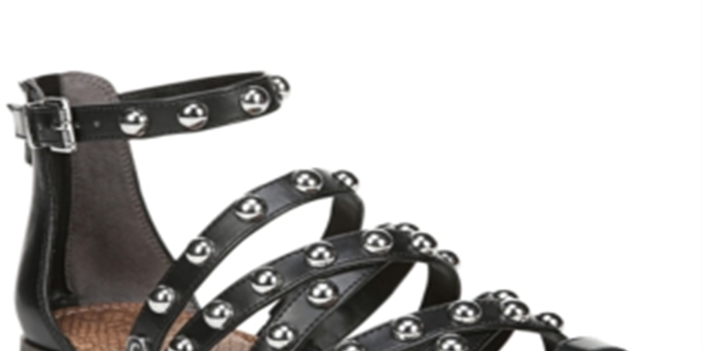 Circus By Sam Edelman Women's Sandals Black-White Snake  Size 6 M