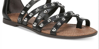Circus By Sam Edelman Women's Sandals Black-White Snake  Size 6 M