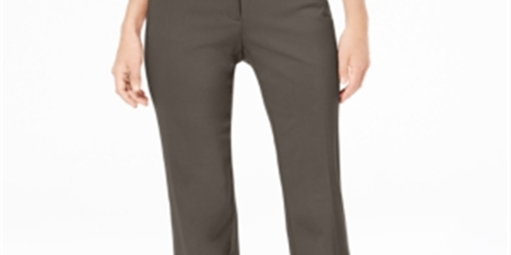 Jm Collection Petite Tummy-Control Curvy Fit Pants Petite and Petite Short  Green Size 14PS