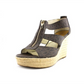 Michael Kors Women's Compense Damita Logo Sandale -Brown Size 10 M