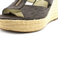 Michael Kors Women's Compense Damita Logo Sandale -Brown Size 10 M