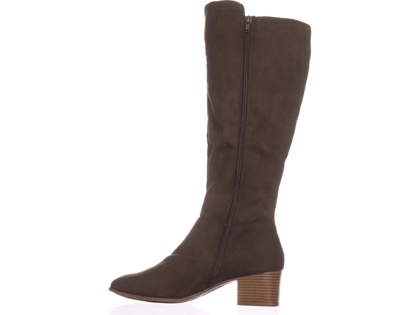 Style & Co. Women's Finnly Almond Toe Mid-Calf Fashion Boots Brown Size 8 M