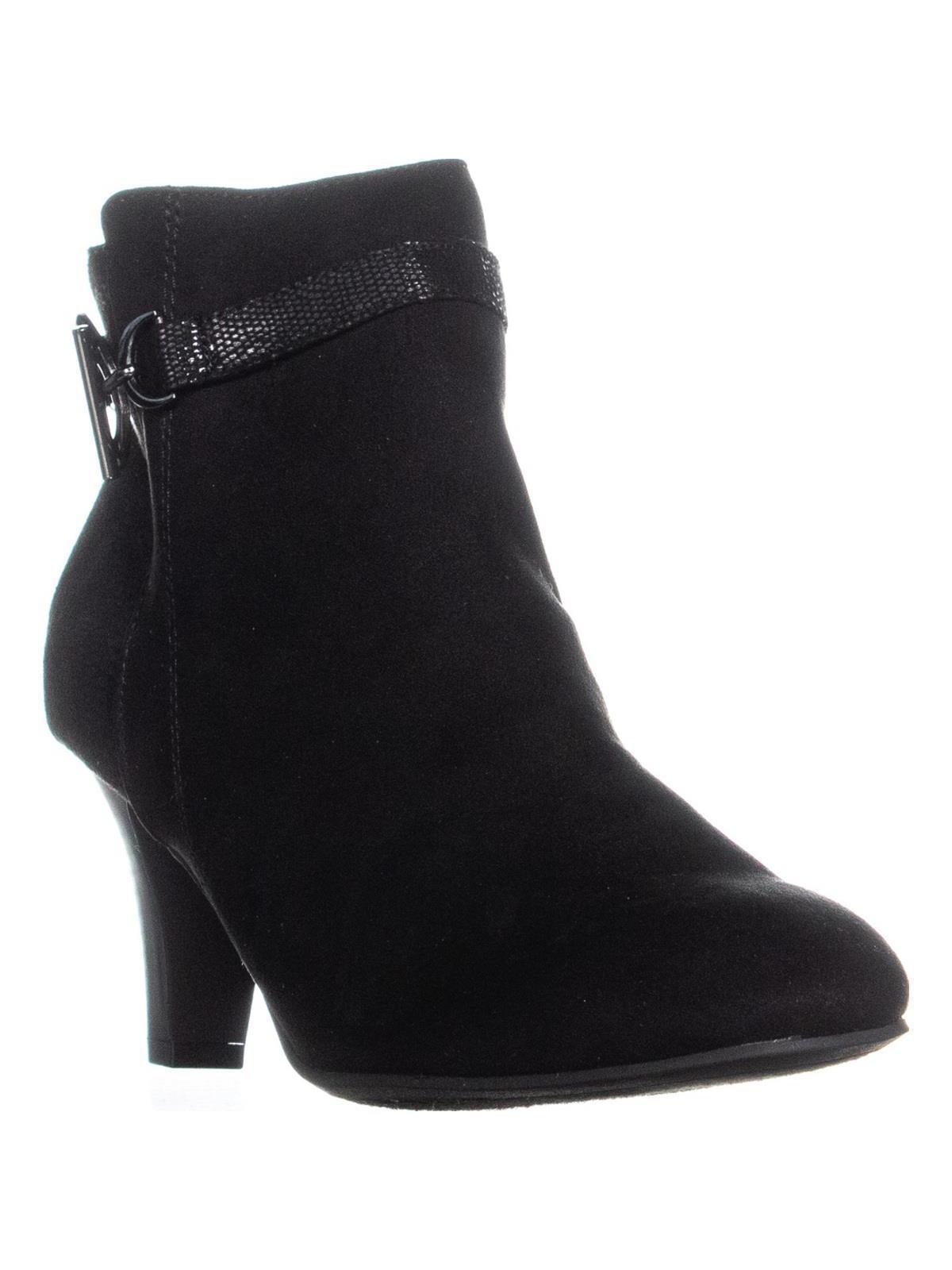 Karen Scott Women's  Violaa Kitten Heel Ankle Boots  Black Size 7 M