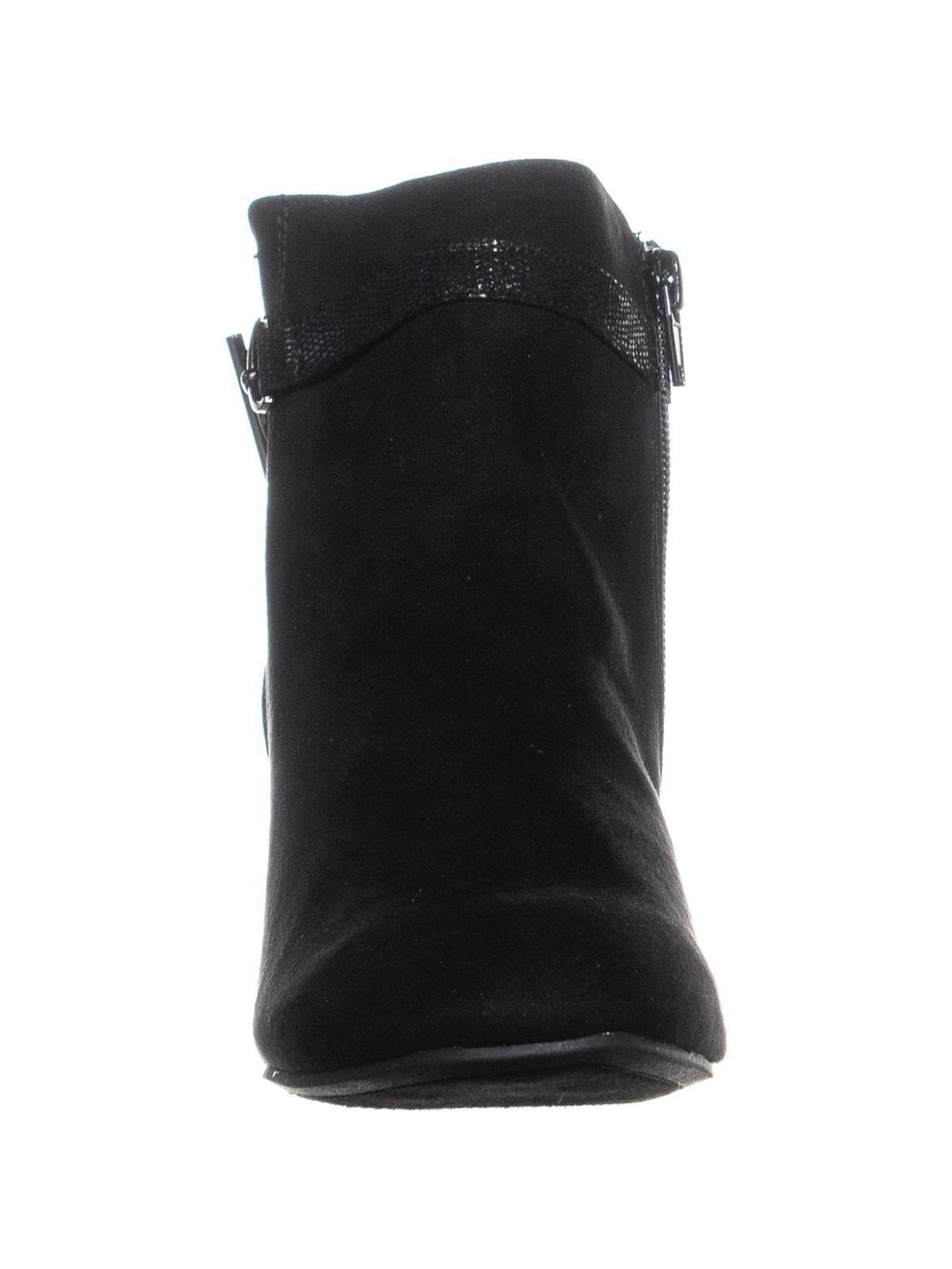 Karen Scott Women's  Violaa Kitten Heel Ankle Boots  Black Size 7 M