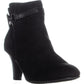 Karen Scott Women's  Violaa Kitten Heel Ankle Boots  Black Size 7 M