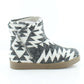 Indigo Rd. Women's Ashley Faux Fur Closed Toe Ankle Fashion Boots White Size 5.5 M