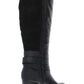 Style & Co Women's Jomaris Knee High Boots Black Black Size 9.5M
