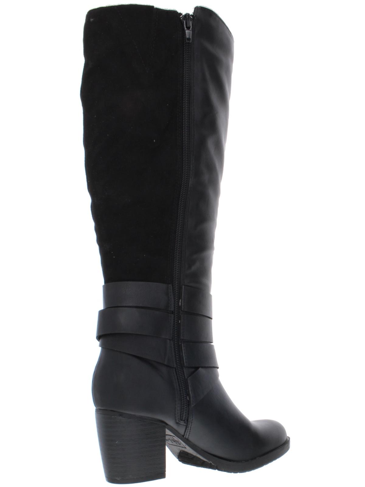 Style & Co Women's Jomaris Knee High Boots Black Black Size 9.5M