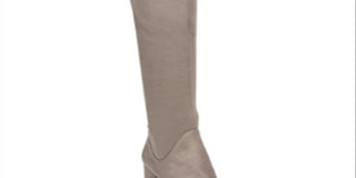 Circus by Sam Edelman Women's Pointed Toe Wide Calf Over the Knee Boots Gray Size 9