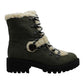Guess Women's Sherry2 Fabric Closed Toe Ankle Cold Weather Boots Green Size 9 M
