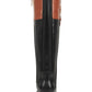 Tommy Hilfiger Women's Imina 3 Faux Leather Knee-High Riding Boots Black Size 7 M