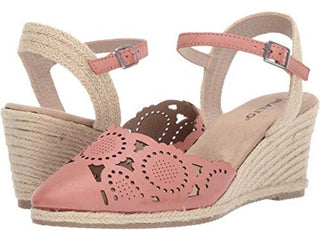 RIALTO Women's Sandals  Rosewood Coya Espadrille Pink Size 10 M