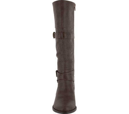 Easy Street Women's Kelsa Knee High Boot Cocoa Size 8 N