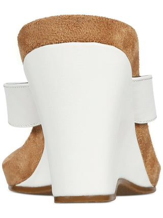 Style & Co  Women's Platform Padded Comfort Chicklet Round Toe Wedge Slip on Thong Sandals Brown Size  9.5 M