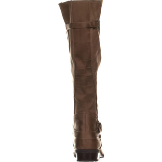 BareTraps Women's Yanessa Fabric Closed Toe Mid Calf Fashion Boots Brown Size 7.5