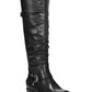 Baretraps Women's Yanessa Closed Toe Knee High Fashion Boot Black Size 8 W
