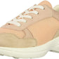 Madden Girl Women's Burrel Low Top Lace up Fashion Sneakers Blush Size 9.5M