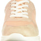 Madden Girl Women's Burrel Low Top Lace up Fashion Sneakers Blush Size 9.5M