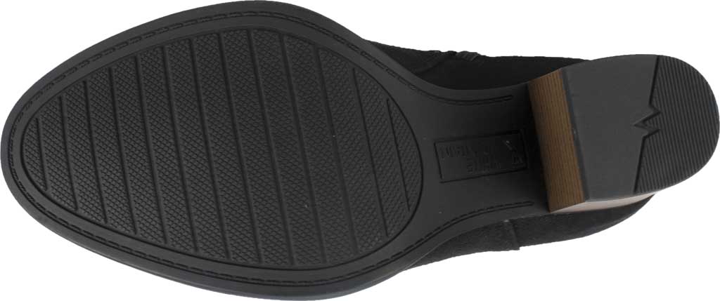 White Mountain Women's Trunell Tall Slouch Boot Black Waxy Suedette Black Size 6 M