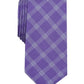 Alfani Men's Henderson Silk Blend Business Neck Tie Purple Size One Size