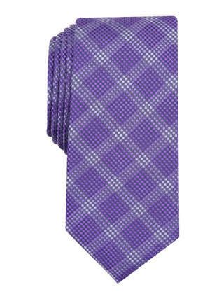 Alfani Men's Henderson Silk Blend Business Neck Tie Purple Size One Size