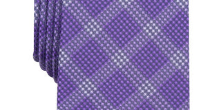 Alfani Men's Henderson Silk Blend Business Neck Tie Purple Size One Size